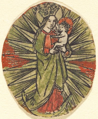 Madonna z Dzieciątkiem autorstwa German 15th Century