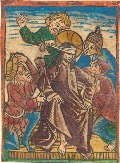Szydzenie z Chrystusa autorstwa German 15th Century