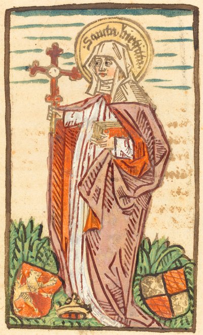 Święta Brygida autorstwa German 15th Century