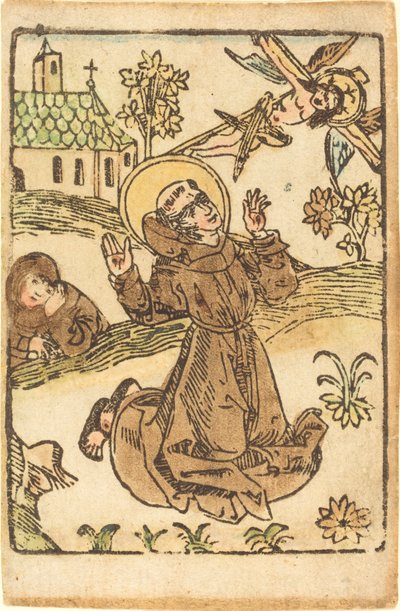 Stygmaty św. Franciszka autorstwa German 15th Century