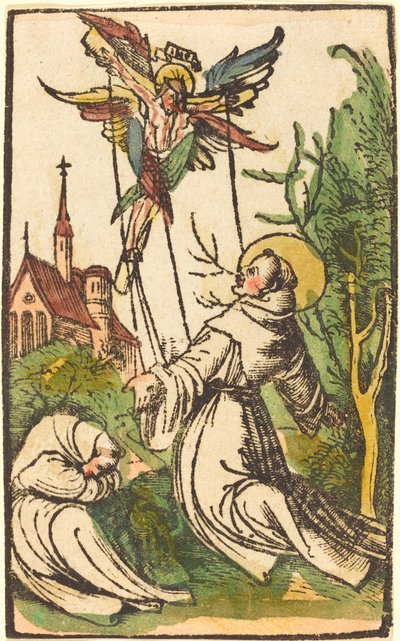 Stygmaty św. Franciszka autorstwa German 15th Century