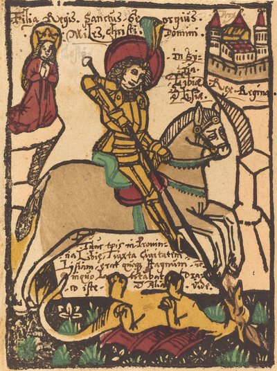 Święty Jerzy autorstwa German 15th Century