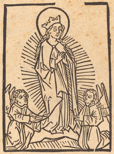 Wniebowzięcie Dziewicy autorstwa German 15th Century