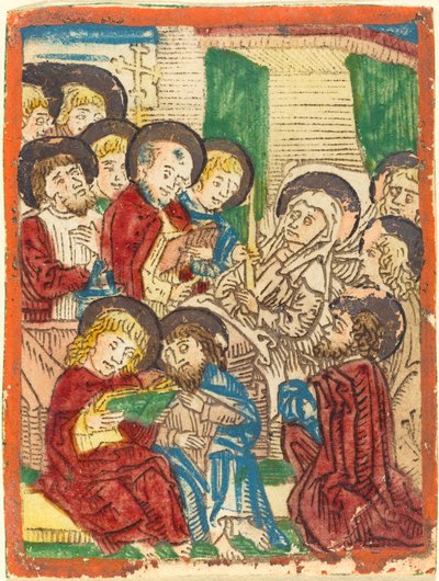 Śmierć Dziewicy autorstwa German 15th Century