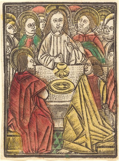 Ostatnia Wieczerza autorstwa German 15th Century