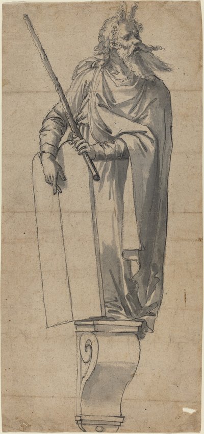 Rzeźba Mojżesza autorstwa German 16th Century