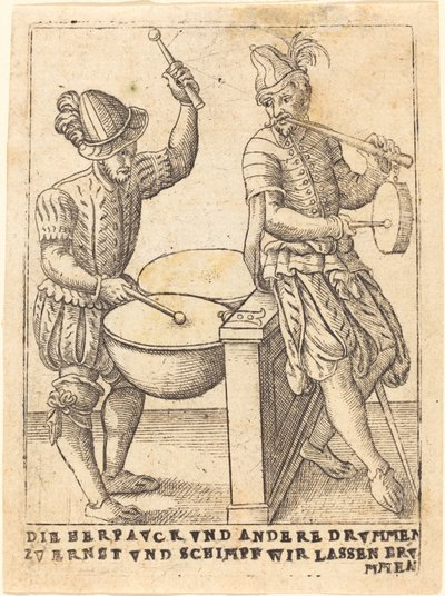 Herpavck i inni Drvmmen poważnie i Schimpf, których zachęcamy autorstwa German 16th Century
