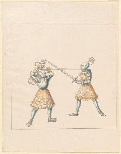 Freydal, Księga potyczek i turnieju cesarza Maksymiliana I: Walki na piechotę (potyczki) (Tom III): Tablica 162 autorstwa German 16th Century