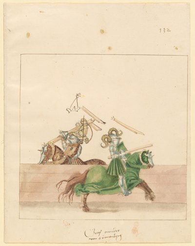Włoski Pojedynek Pokoju autorstwa German 16th Century