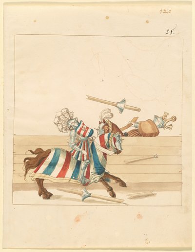 Włoski Pojedynek Pokoju autorstwa German 16th Century