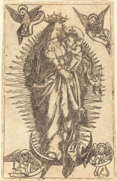 Madonna z Dzieciątkiem autorstwa German 16th Century