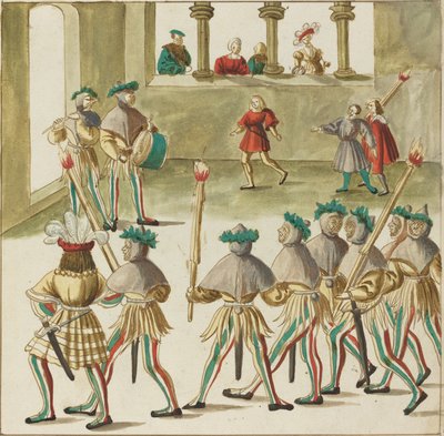 Maskarada autorstwa German 16th Century