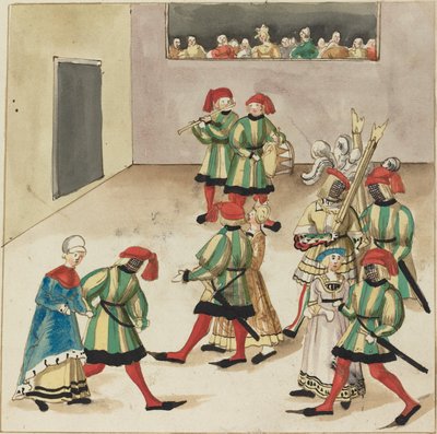 Maskarada autorstwa German 16th Century