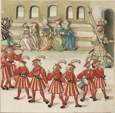 Maskarada autorstwa German 16th Century