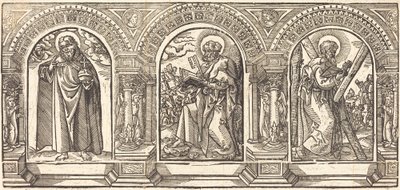Chrystus i Jego uczniowie II autorstwa German 16th Century after Martin Schongauer