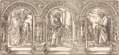 Chrystus i Jego uczniowie IV autorstwa German 16th Century after Martin Schongauer