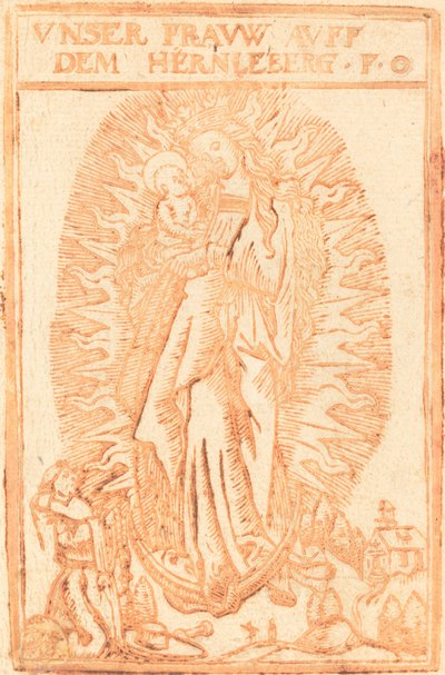 Madonna z Hernleberg autorstwa German 17th Century