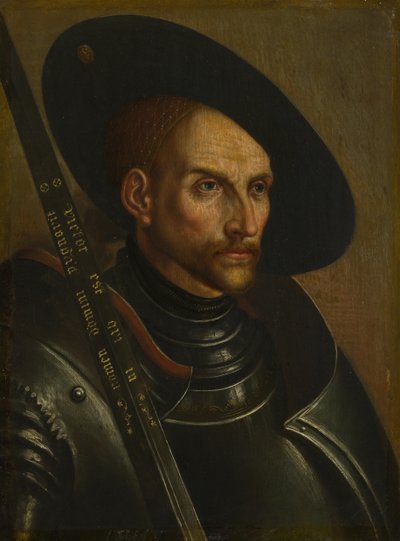 Portret Edzarda I, hrabiego Fryzji Wschodniej 1461-1528, XVIII w. autorstwa German Master