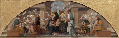Święte pokrewieństwo, początek XVI wieku. autorstwa German Master