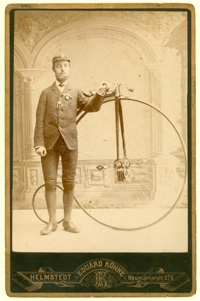 Niemiecki penny-farthing (zdjęcie) autorstwa German Photographer