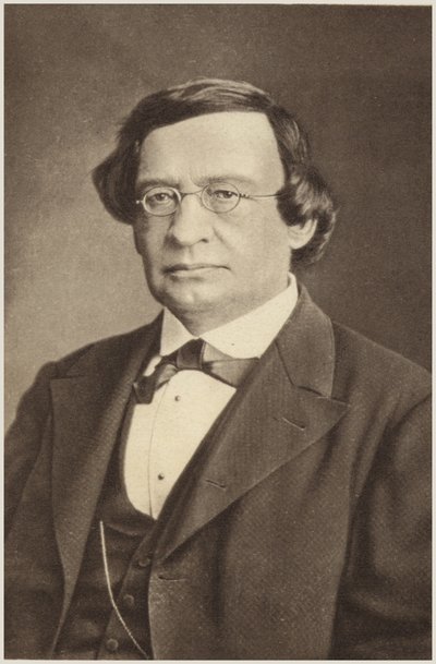 Portret Wilhelma Tauberta (zdjęcie czarno-białe) autorstwa German Photographer