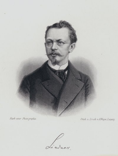 Albert Lindner, niemiecki dramaturg (grafika) autorstwa German School