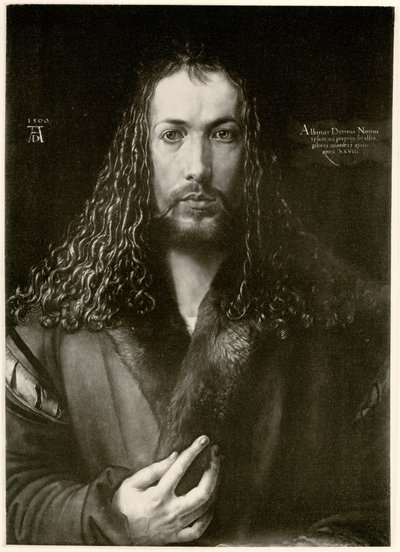 Albrecht Dürer, 1884-90 (fototyp) autorstwa German School
