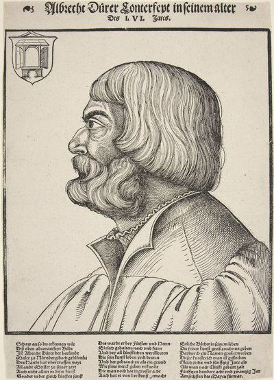 Albrecht Durer, lat 56 (drzewryt) autorstwa German School