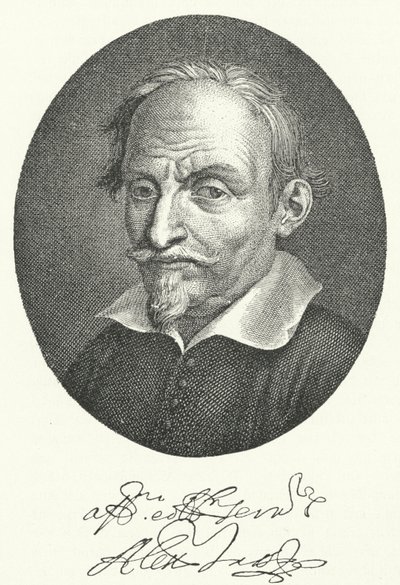 Alessandro Tassoni, włoski poeta i pisarz (grafika) autorstwa German School