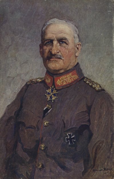Alexander von Linsingen, niemiecki generał autorstwa German School