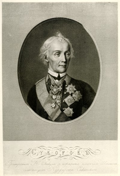 Aleksiej Wassiljewitsch Graf Suworow autorstwa German School