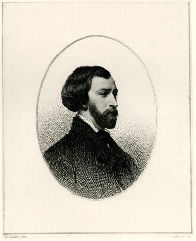 Alfred de Musset autorstwa German School