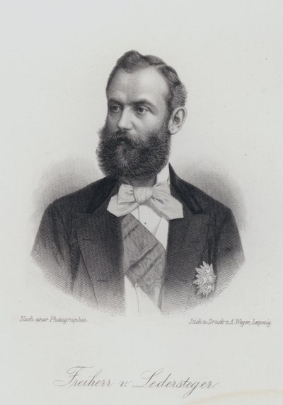 Alois Ledersteger , austriacki pisarz (grafika) autorstwa German School