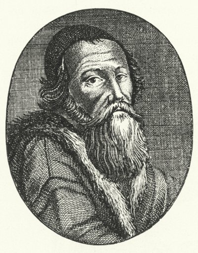 Amos Comenius, czeski pisarz i filozof (grafika) autorstwa German School