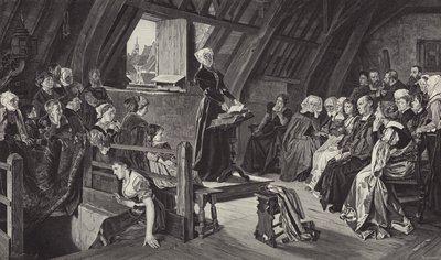 Anne Askew głosi doktrynę luterańską autorstwa German School