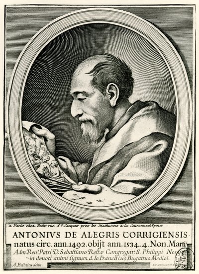 Antonio Allegri z Correggio autorstwa German School