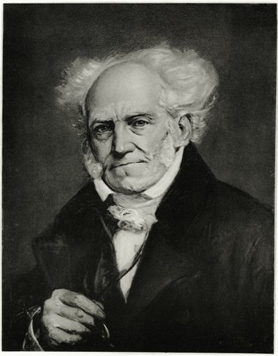 Arthur Schopenhauer, 1884-90 (fototyp) autorstwa German School