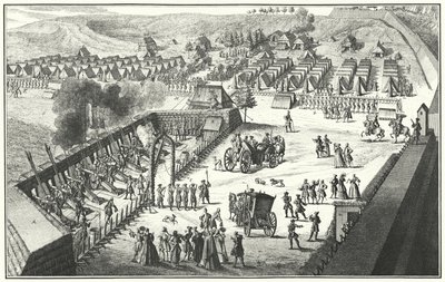 Wiertło artyleryjskie, Norymberga, 1733 (rycina) autorstwa German School