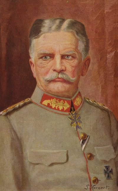 August von Mackensen, niemiecki żołnierz i feldmarszałek podczas I wojny światowej autorstwa German School