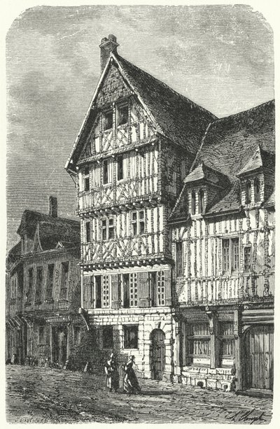 Miejsce urodzenia w Rouen francuskiego dramaturga Pierre