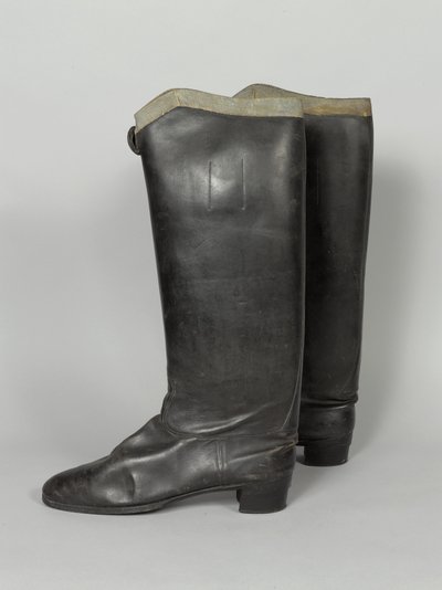 Buty, 3. von Zieten Hussars, noszone przez JKW księcia Connaught, przed 1914 (but) autorstwa German School