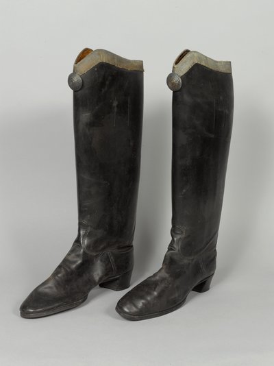 Buty, 3. von Zieten Hussars, noszone przez JKW księcia Connaught, przed 1914 (but) autorstwa German School