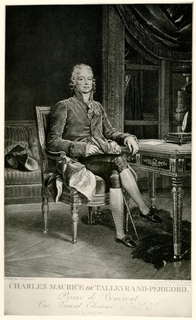 Charles Maurice Herzog von Talleyrand-Périgord autorstwa German School