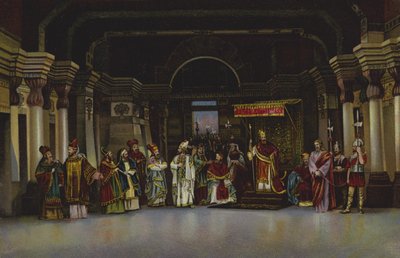 Chrystus przed Herodem autorstwa German School