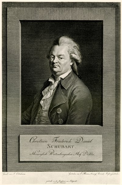 Christian Friedrich Daniel Schubart autorstwa German School