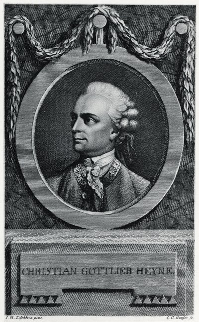 Christian Gottlob Heyne autorstwa German School