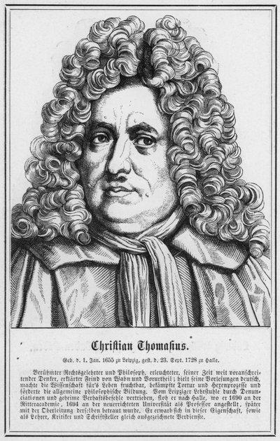 Christian Thomahus (Grawerowanie) autorstwa German School
