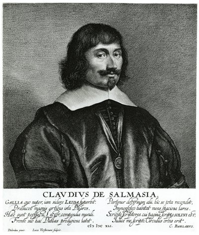 Klaudiusz Salmasius autorstwa German School