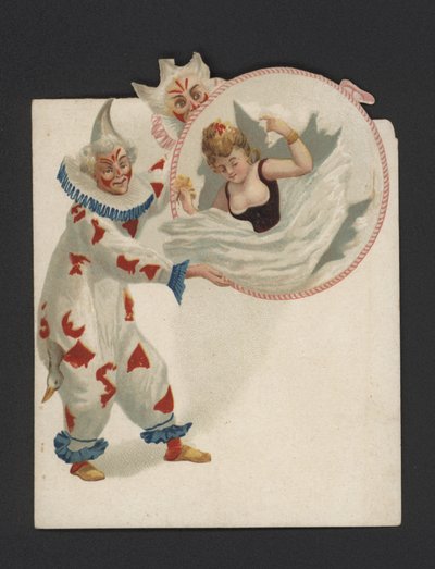 Klauni (chromolitho) autorstwa German School