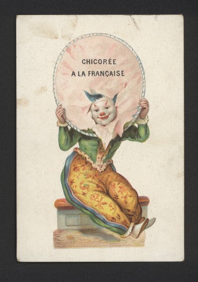 Klauni (chromolitho) autorstwa German School